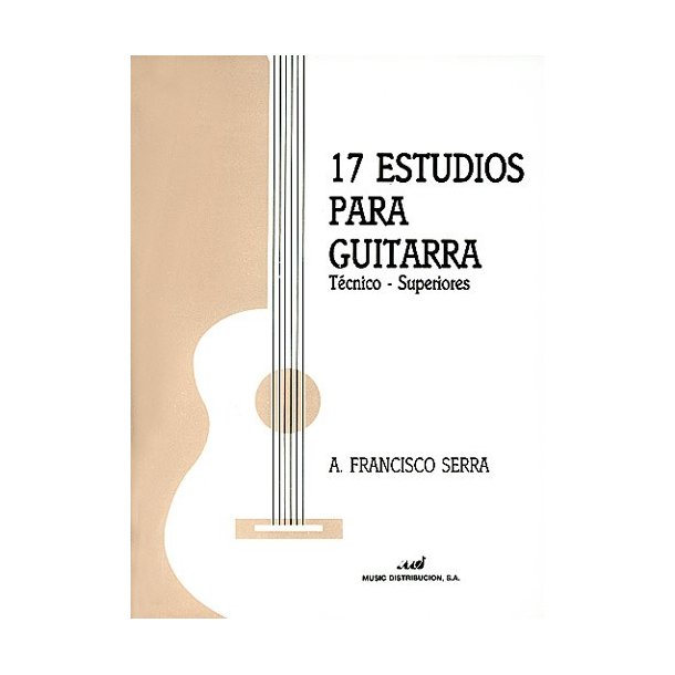 17 ESTUDIOS PARA GUITARRA