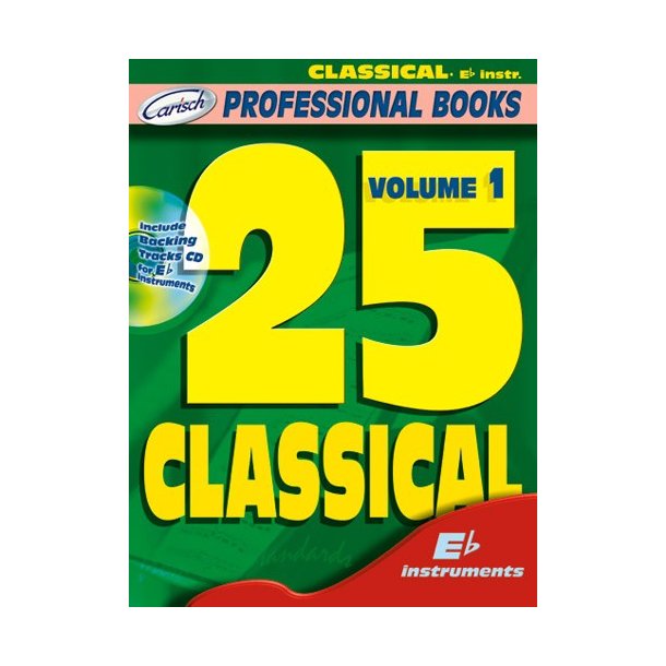 25 Classical, Volume 1 (Eb Instr.)