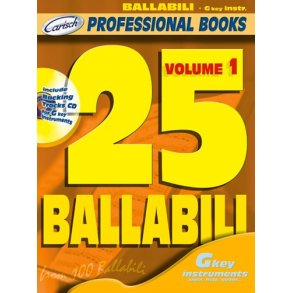 25 Ballabili, Volume 1 (Gkey Instr.)
