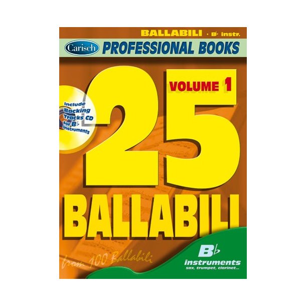 25 Ballabili, Volume 1 (Bb Instr.)