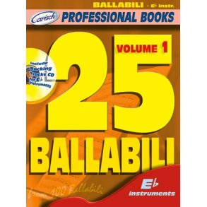 25 Ballabili, Volume 1 (Eb Instr.)