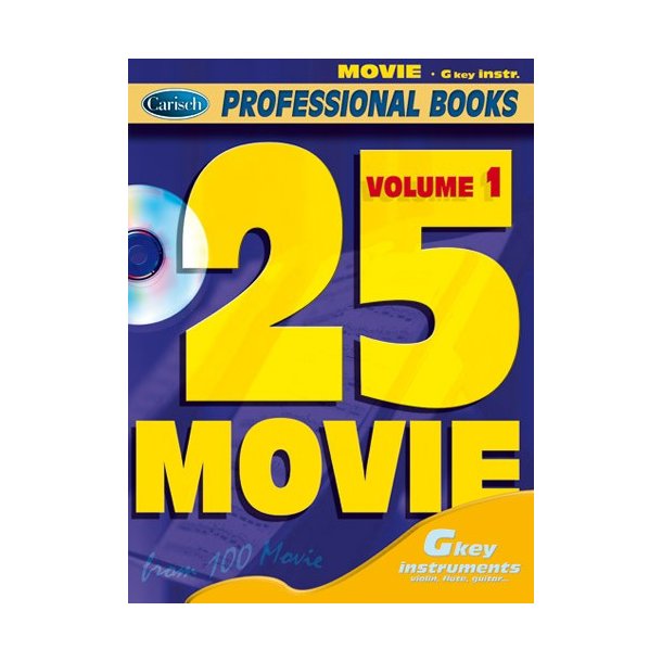 25 Movie, Volume 1 (Gkey Instr.)