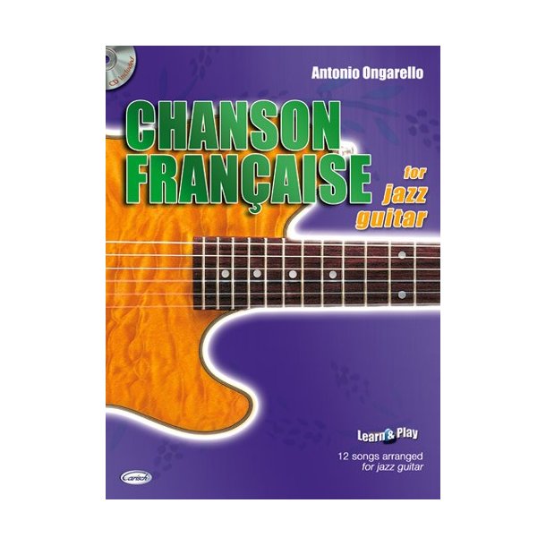 ONGARELLO ANTONIO CHANSON FRANCAIS X JAZZ BK/CD