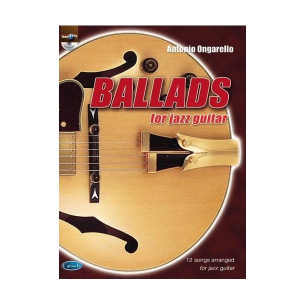 ONGARELLO ANTONIO BALLADS FOR JAZZ GUITAR BK/CD