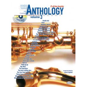 CAPPELLARI ANDREA ANTHOLOGY ALTO SAX VOL 3 BK/CD