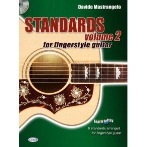 MASTRANGELO DAVIDE STANDARDS FINGERST GTR 2 BK/CD