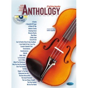 CAPPELLARI ANDREA ANTHOLOGY VIOLIN VOL 1 BK/CD