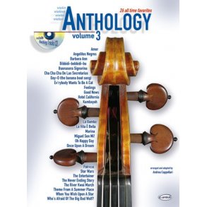 CAPPELLARI ANDREA ANTHOLOGY VIOLIN VOL 3 BK/CD