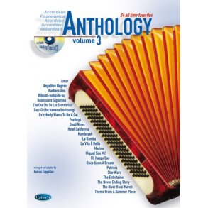 CAPPELLARI ANDREA ANTHOLOGY ACCORDEON 3 BK/CD