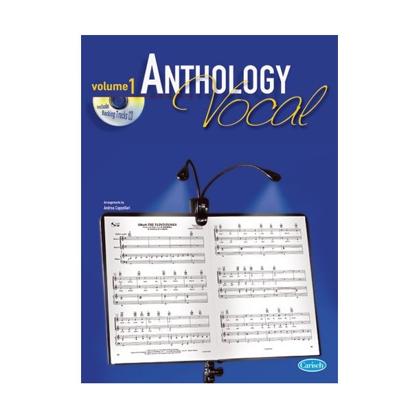 CAPPELLARI ANDREA ANTHOLOGY VOCAL VOL 1 BK/CD
