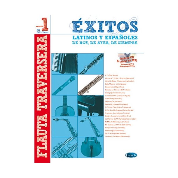 SIERRA F EXITOS LATINOS Y ESP FLT BK/CD