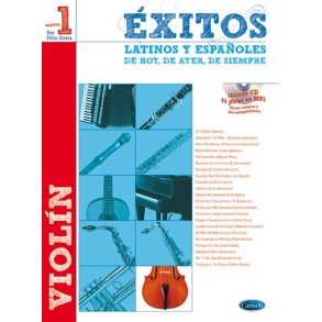 SIERRA F EXITOS LATINOS Y ESP VLN BK/CD