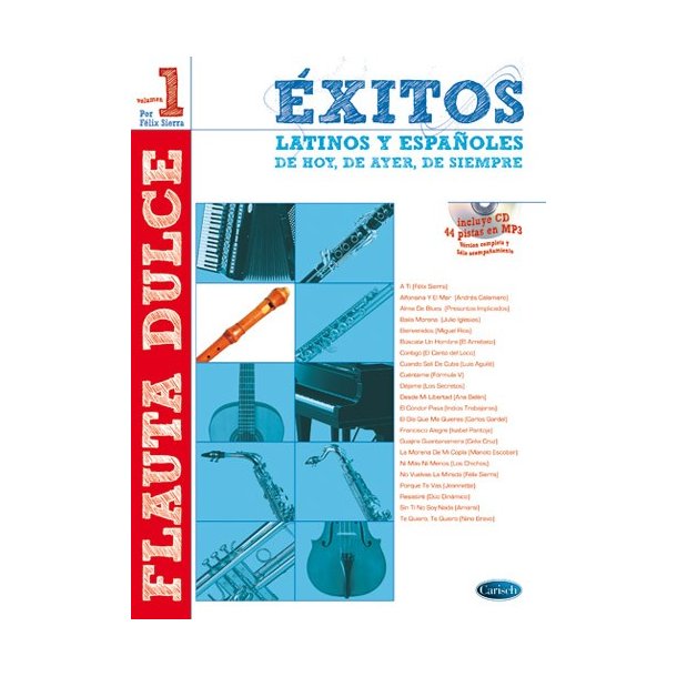 SIERRA F EXITOS LATINOS Y ESP REC BK/CD
