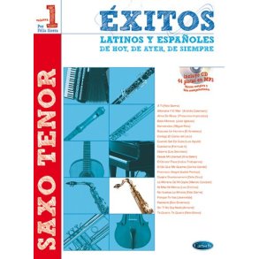 SIERRA F EXITOS LATINOS Y ESP TSAX BK/CD