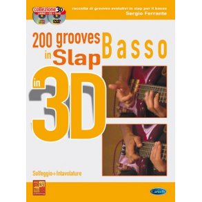 200 Grooves Slap al Basso in 3D