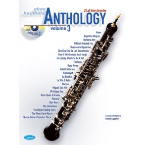 CAPPELLARI ANDREA ANTHOLOGY OBOE VOL 3 BK/CD