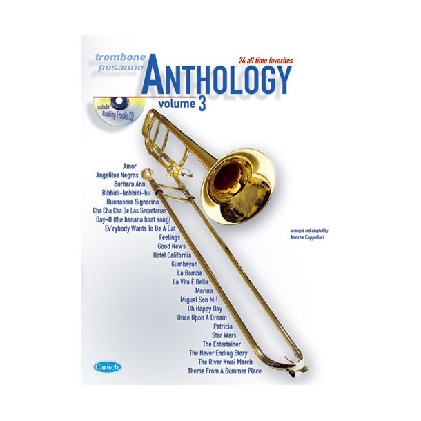 CAPPELLARI ANDREA ANTHOLOGY TROMBONE VOL 3 BK/CD