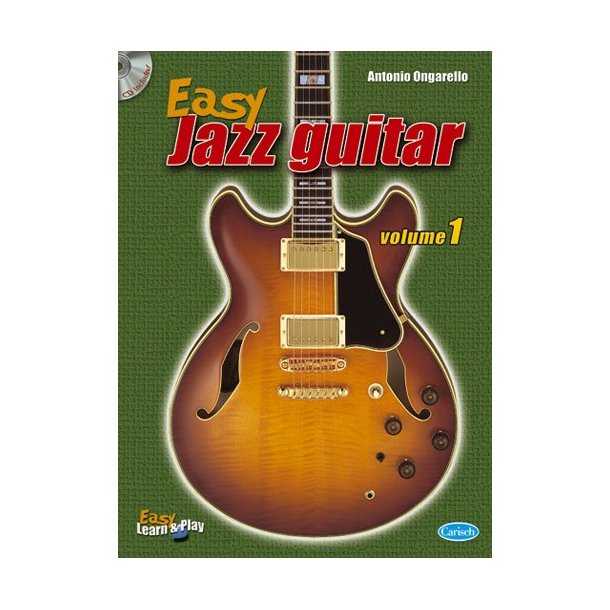 ONGARELLO ANTONIO EASY JAZZ GUITAR VOL 1 BK/CD