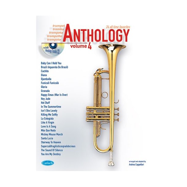 CAPPELLARI ANDREA ANTHOLOGY TRUMPET VOL 4 BK/CD