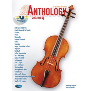 CAPPELLARI ANDREA ANTHOLOGY VIOLIN VOL 4 BK/CD