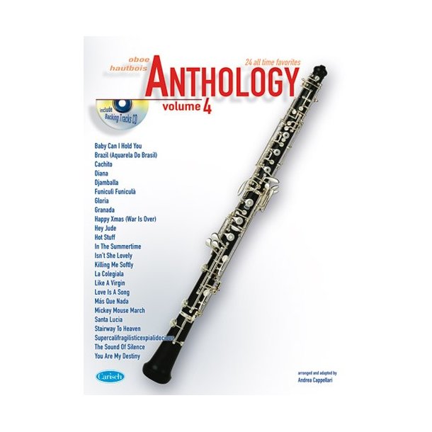CAPPELLARI ANDREA ANTHOLOGY OBOE VOL 4 BK/CD
