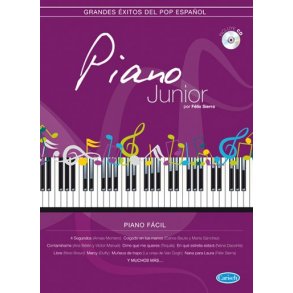 SIERRA F PIANO JUNIOR BK/CD