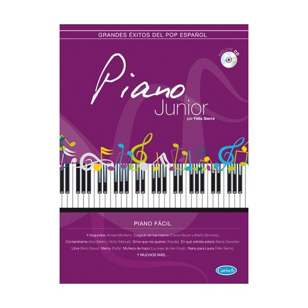 SIERRA F PIANO JUNIOR BK/CD