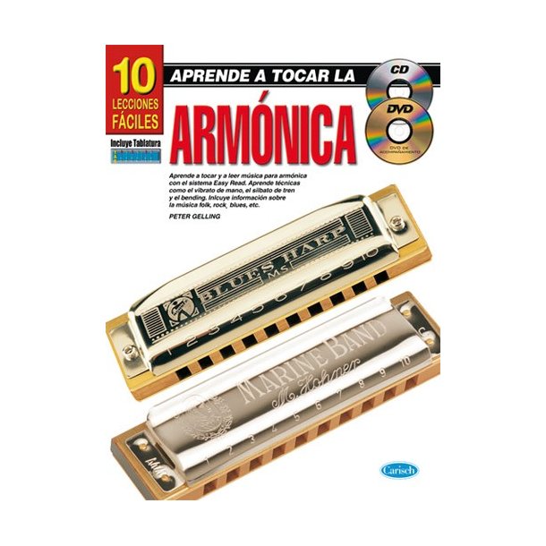 Aprende a tocar la Armnica: 10 Lecciones Fciles