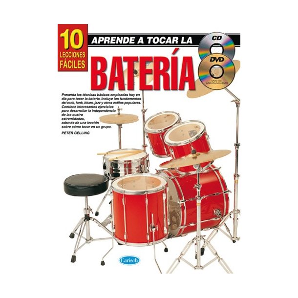 Aprende a tocar la Batera: 10 Lecciones Fciles