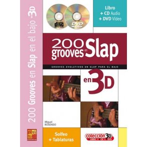 200 Grooves en Slap en 3D