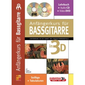 Anfngerkurs fr Bassgitarre in 3D