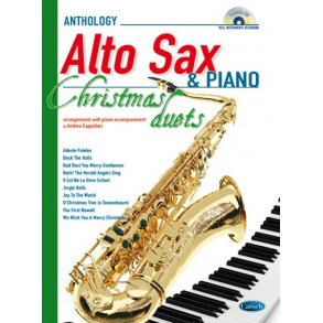 CAPPELLARI ANDREA ANTHOLOGY CHRISTMAS DUETS FOR ALTO SAX & PIANO