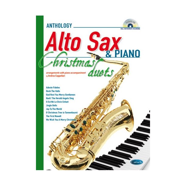 CAPPELLARI ANDREA ANTHOLOGY CHRISTMAS DUETS FOR ALTO SAX & PIANO