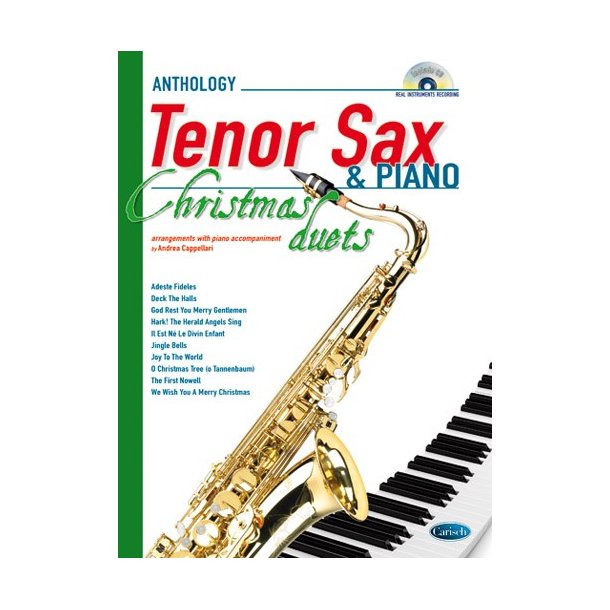 CAPPELLARI ANDREA ANTHOLOGY CHRISTMAS DUETS FOR TENOR SAX & PIANO