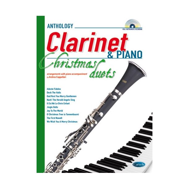 CAPPELLARI ANDREA ANTHOLOGY CHRISTMAS DUETS FOR CLARINET & PIANO