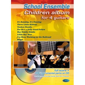 FIORENTINO CIRO CHILDREN ALBUM 4 GUITARS BK/CD