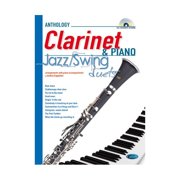 CAPPELLARI ANDREA JAZZ SWING DUETS CLT/PF BK/CD
