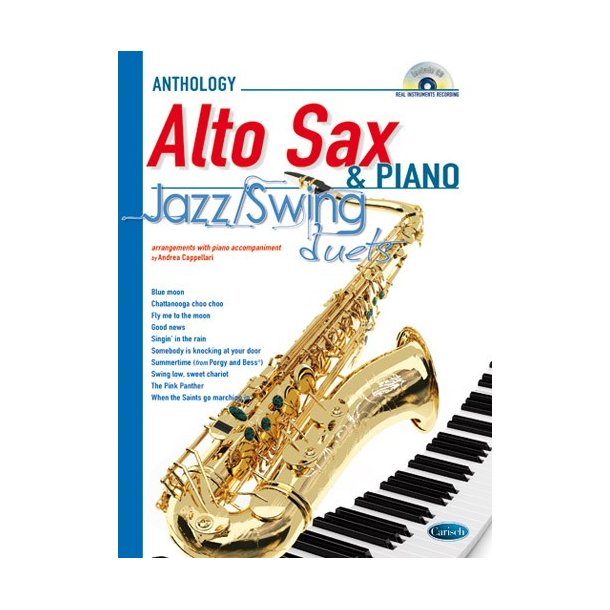 CAPPELLARI ANDREA JAZZ/SWING DUETS ASAX/PF BK/CD