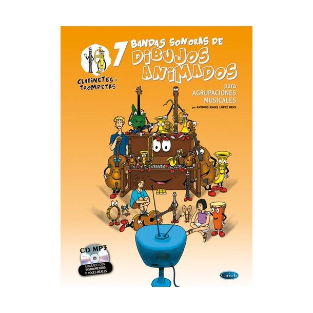 7 Dibujos Animados - Clarinetes y Trompetas