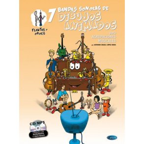 7 Dibujos Animados - Flautas y Oboes