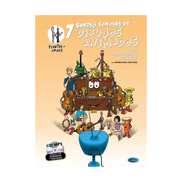 7 Dibujos Animados - Flautas y Oboes
