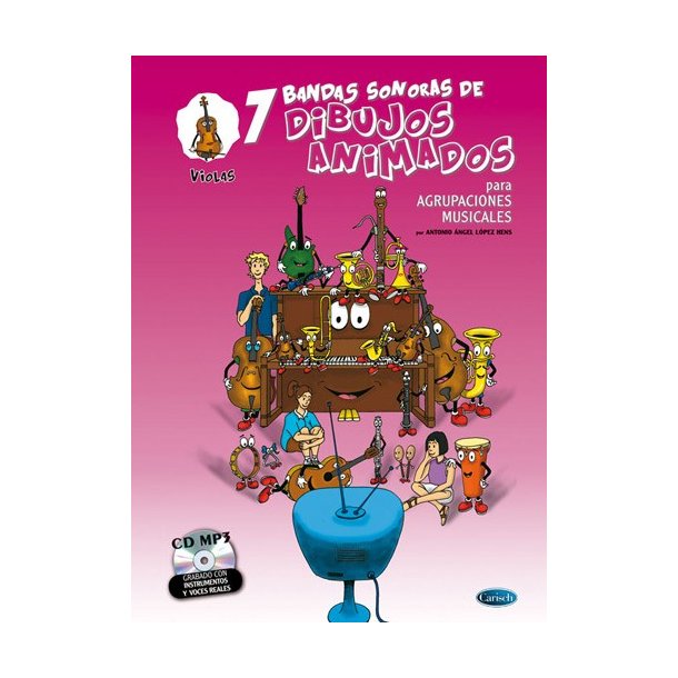 7 Dibujos Animados - Violas
