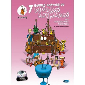 7 Dibujos Animados - Violines