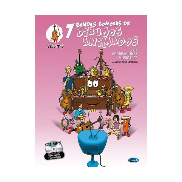 7 Dibujos Animados - Violines
