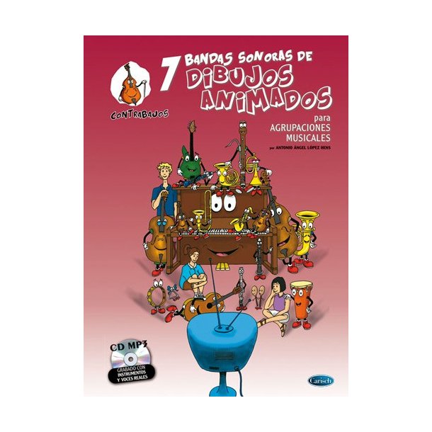 7 Dibujos Animados - Contrabajos