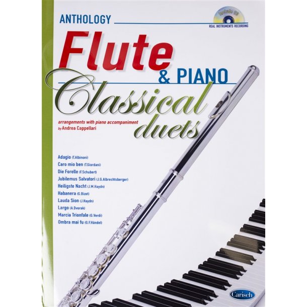 Andrea Cappellari: Classical Duets - Flute/Piano (Book/CD)