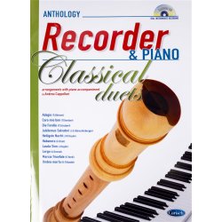 Andrea Cappellari: Classical Duets - Recorder/Piano (Book/CD)
