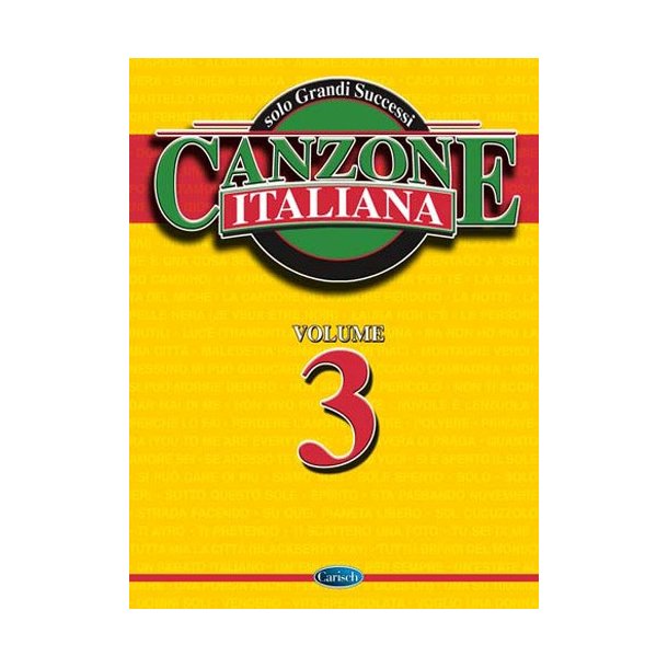Canzone Italiana Volume 3