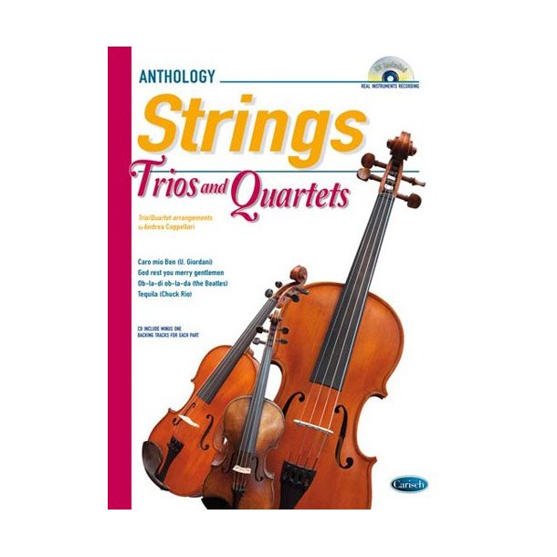 Cappellari Strings Trios 4tets Bk/Cd