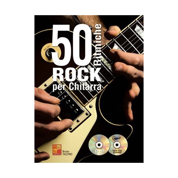 50 Ritmiche Rock Chitarra Gtr Bk/Cd